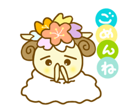 Autumn and winter HITSUTSUJI Sticker sticker #5923457