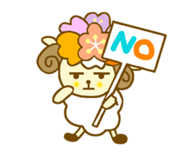 Autumn and winter HITSUTSUJI Sticker sticker #5923459