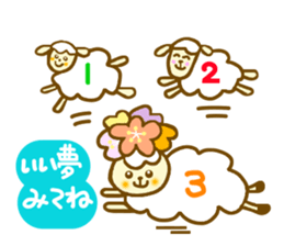 Autumn and winter HITSUTSUJI Sticker sticker #5923468