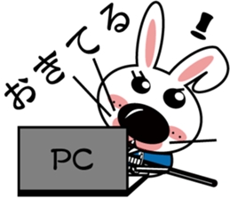 Era drama of Rabbit sticker #5923526