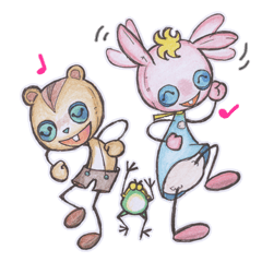 Maro and Keita and Hana