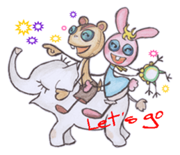 Maro and Keita and Hana sticker #5923804