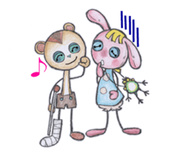 Maro and Keita and Hana sticker #5923818