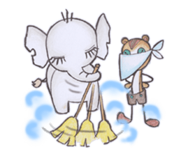 Maro and Keita and Hana sticker #5923831