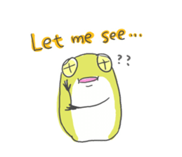 Interpreter frog vol.3 sticker #5923875