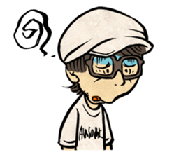 "Normal Illustrator's Life2" sticker #5924091