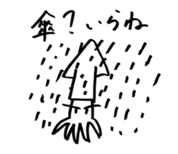 squid or octopus sticker #5924210