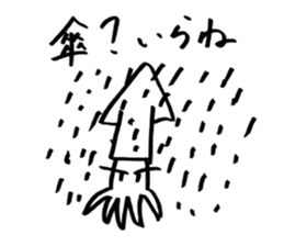 squid or octopus sticker #5924210