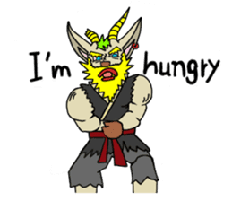 legendary karate fighter, Goat hermit2 sticker #5924443