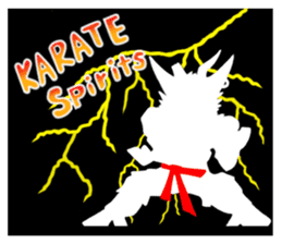 legendary karate fighter, Goat hermit2 sticker #5924461