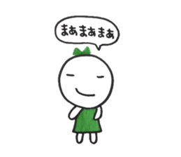 Ribbon girl Uzachara ver sticker #5924523