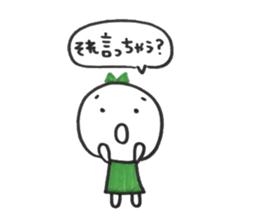 Ribbon girl Uzachara ver sticker #5924529