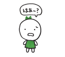 Ribbon girl Uzachara ver sticker #5924535