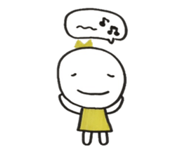 Ribbon girl Uzachara ver sticker #5924544