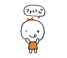 Ribbon girl Uzachara ver sticker #5924545