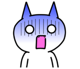 WhiteColorCat sticker #5925486