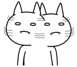 WhiteColorCat sticker #5925487