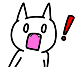 WhiteColorCat sticker #5925488