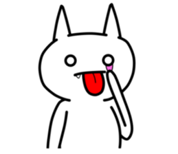 WhiteColorCat sticker #5925493