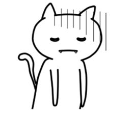 WhiteColorCat sticker #5925494