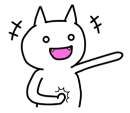 WhiteColorCat sticker #5925497