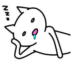 WhiteColorCat sticker #5925499