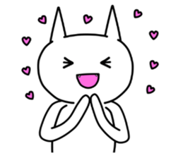 WhiteColorCat sticker #5925501