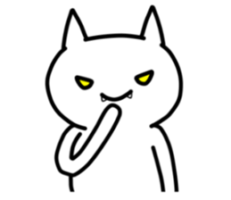 WhiteColorCat sticker #5925511