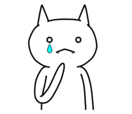 WhiteColorCat sticker #5925518