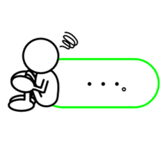 Sticker of stick figures vol.2 sticker #5925796