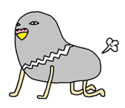 Birds mock sticker #5926041