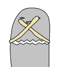 Birds mock sticker #5926050