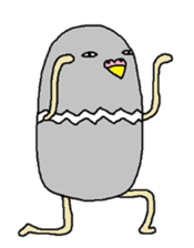 Birds mock sticker #5926055