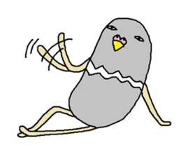 Birds mock sticker #5926059