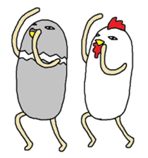 Birds mock sticker #5926065