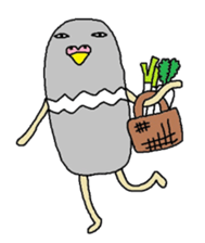 Birds mock sticker #5926075