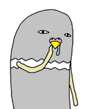 Birds mock sticker #5926076