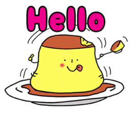 cute snack and food friends (English) sticker #5926280