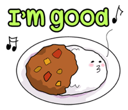 cute snack and food friends (English) sticker #5926291