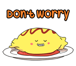 cute snack and food friends (English) sticker #5926307