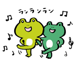 The Frog "PINYA" part 2. sticker #5926751