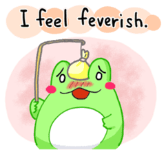 Yan's Frog 7(English version) sticker #5926809