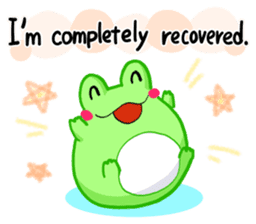 Yan's Frog 7(English version) sticker #5926839
