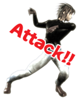 Gotouchi fighter3 Kasai 3D(ENG.Ver) sticker #5927095