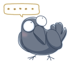 Karasu's Crow Sticker No.1 sticker #5927174