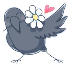 Karasu's Crow Sticker No.1 sticker #5927175