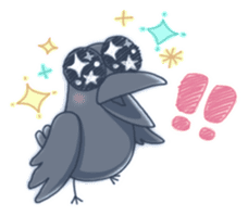 Karasu's Crow Sticker No.1 sticker #5927198