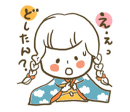 kimonogirl2 sticker #5927409