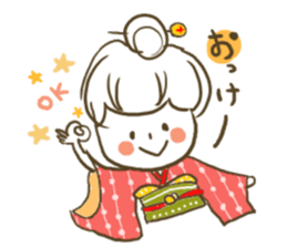 kimonogirl2 sticker #5927410