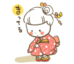 kimonogirl2 sticker #5927412
